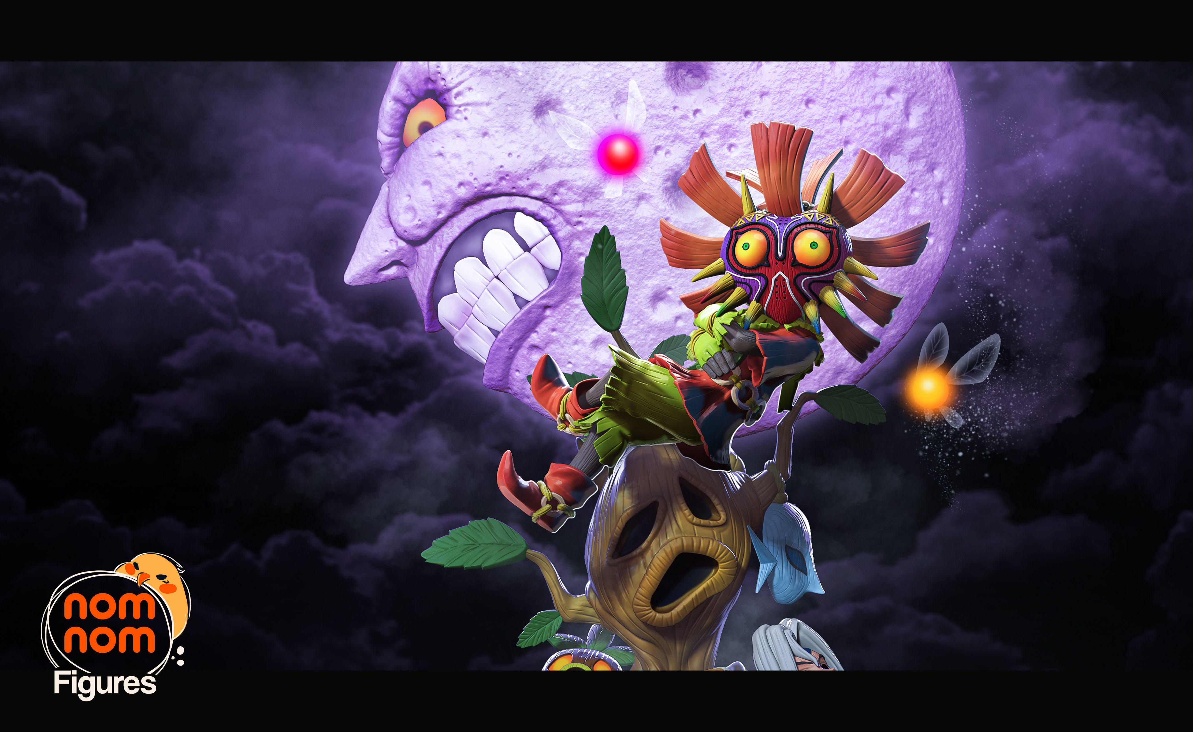 Skull Kid from The Legend of Zelda 3D print model_1