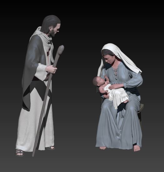 nativity 14 3D print model_1