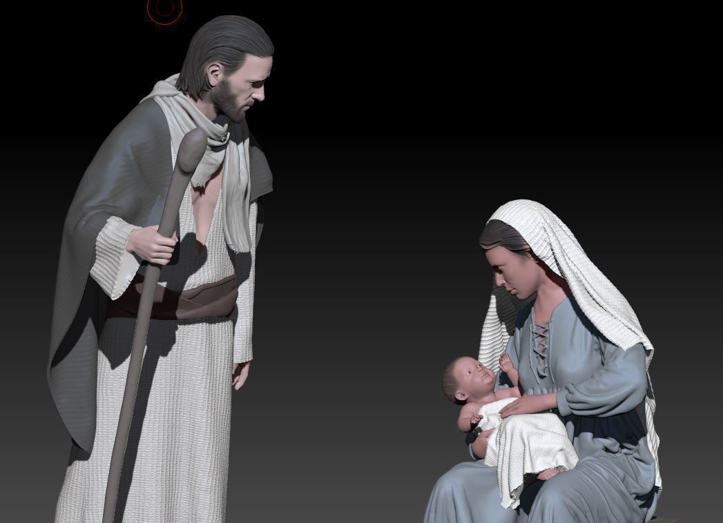 nativity 14 3D print model_4