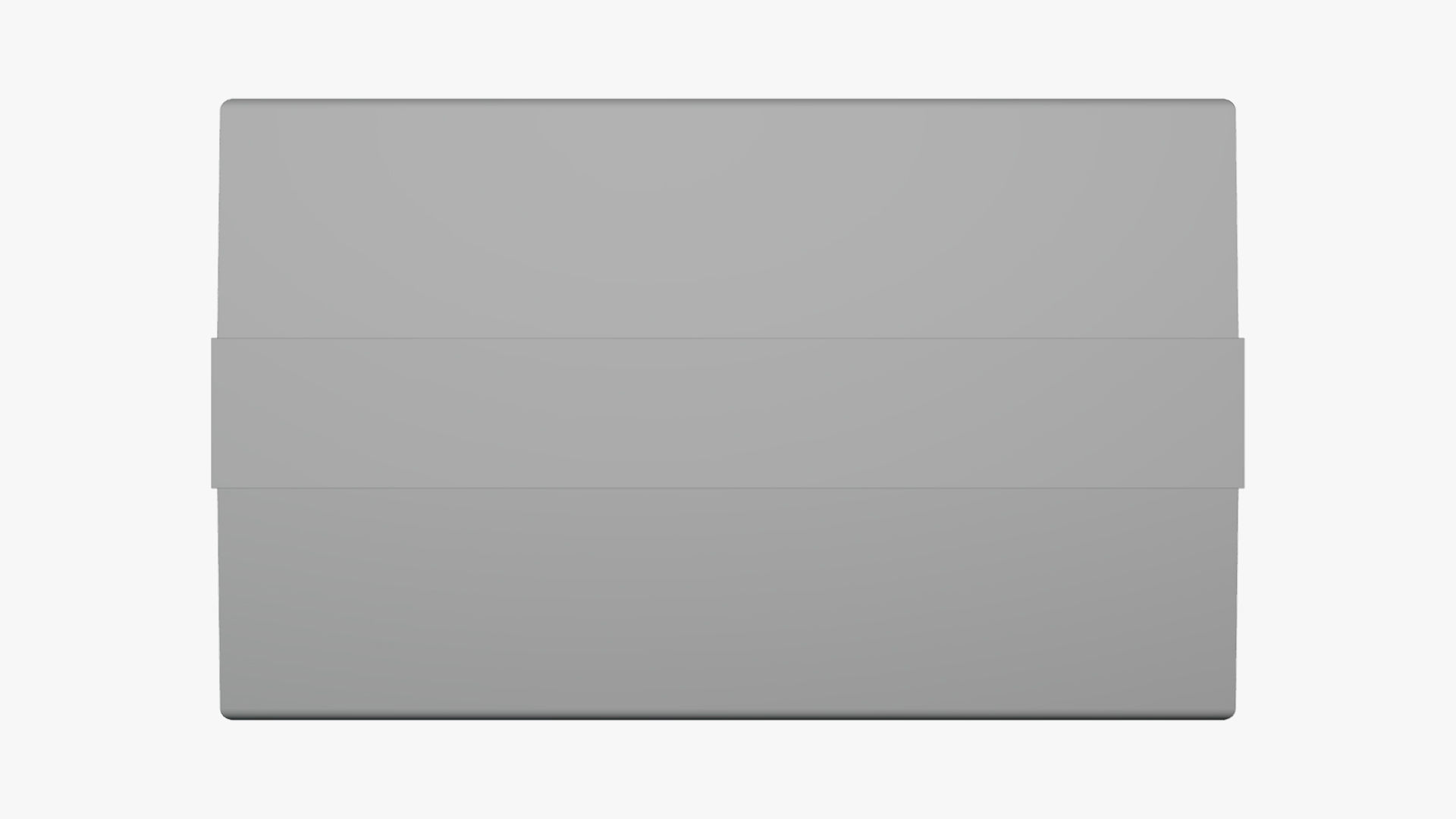 Basic Cardboard - Geometry Only No Textures No Materials 3D model_3