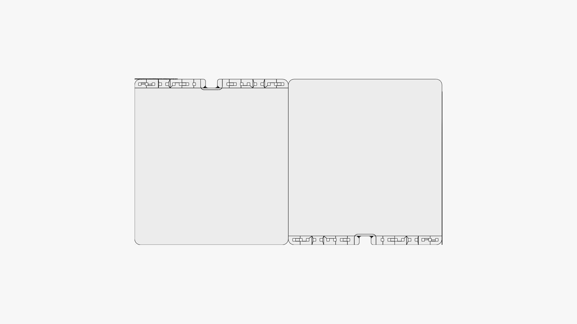 Basic Wall Calendar - Geometry Only No Textures No Materials 3D model_6