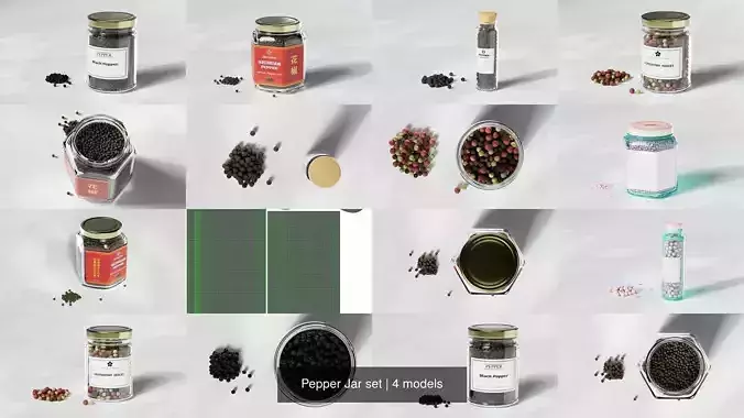 Pepper Jar set