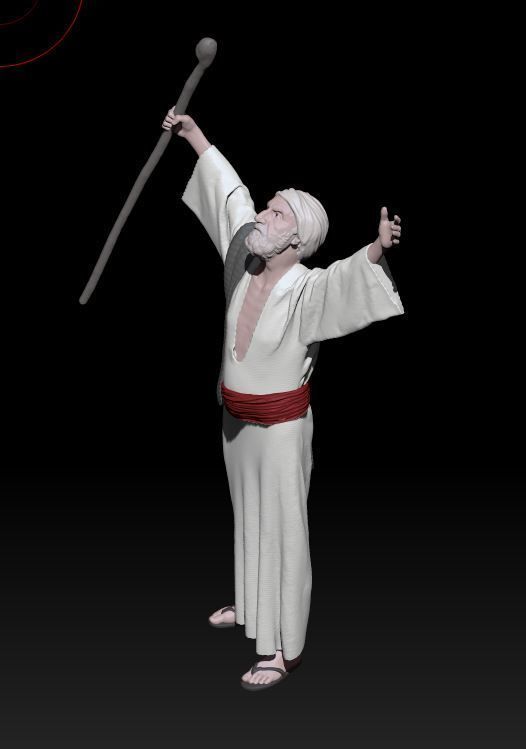 oper arms shepherd 3D print model_1