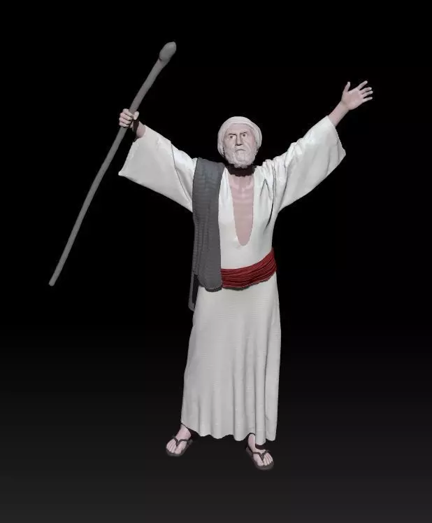 oper arms shepherd 3D print model_0