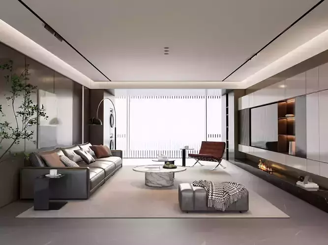 Living room 63 3D model
