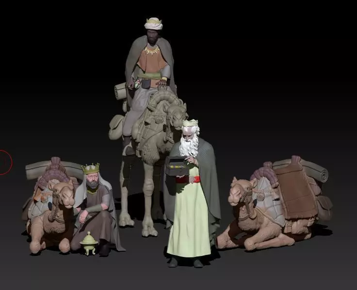 wise kings version 1 3D print model_0