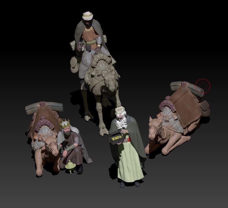 wise kings version 1 3D print model_3