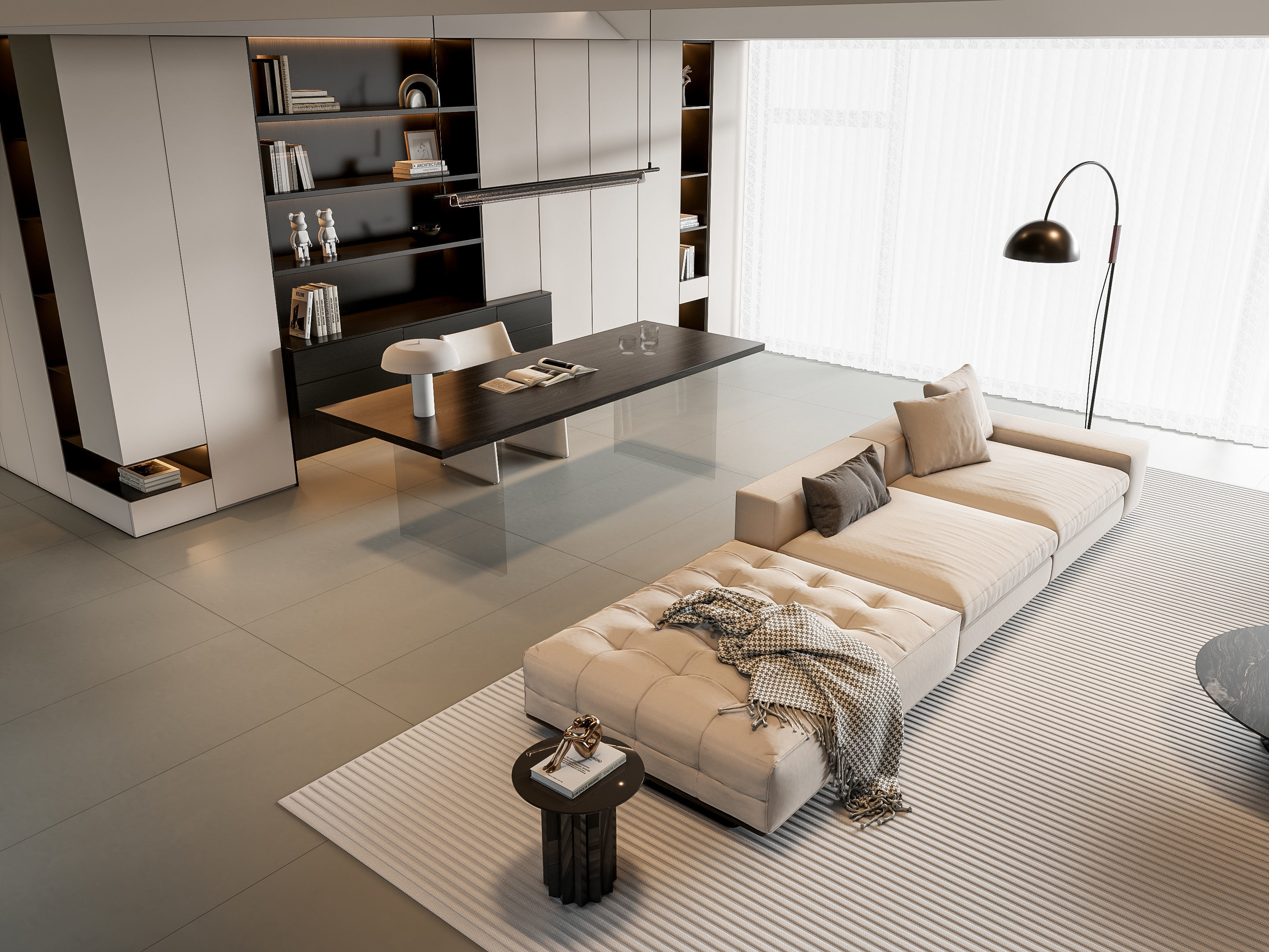 Living room 64 3D model_8