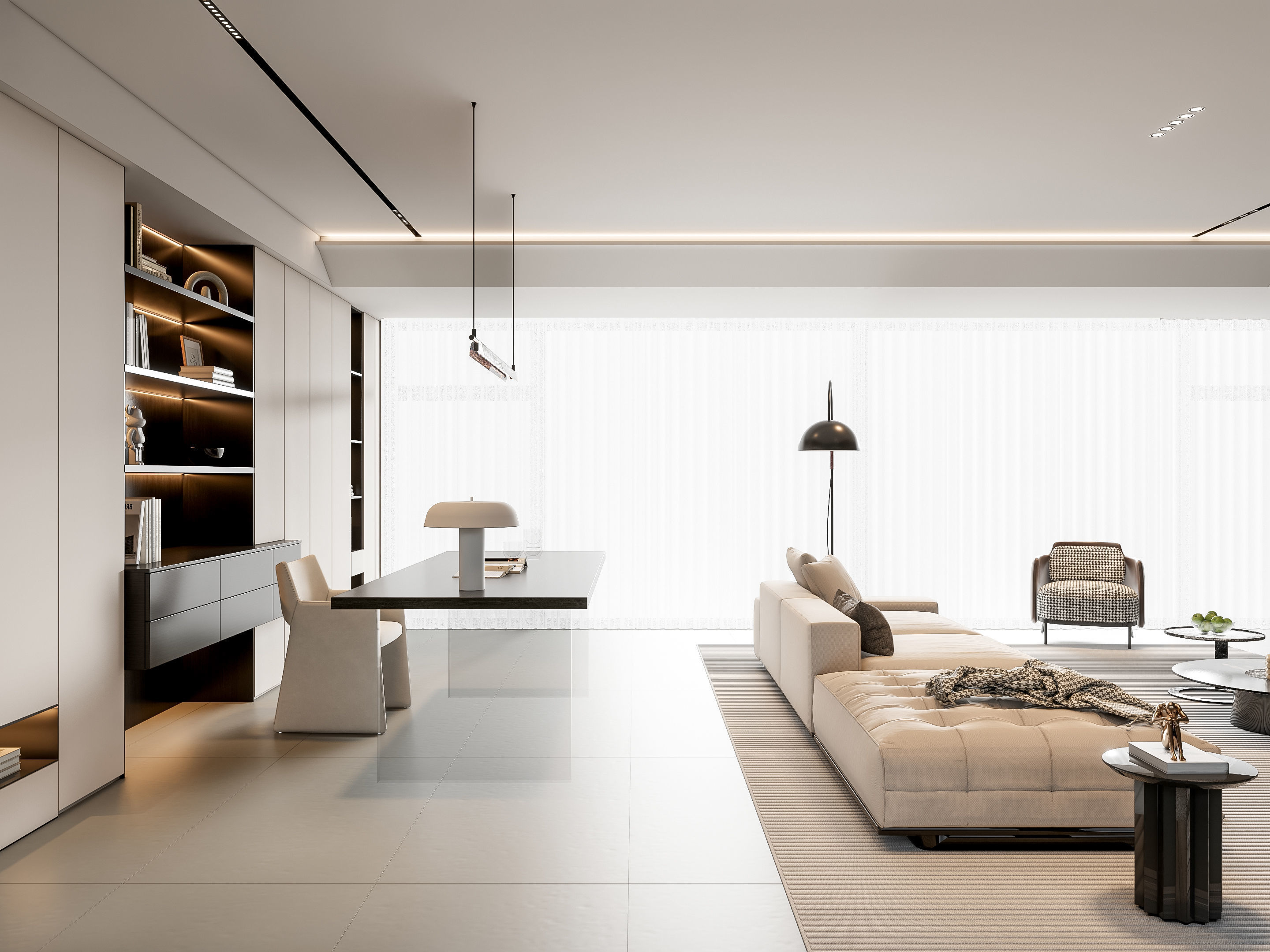 Living room 64 3D model_11