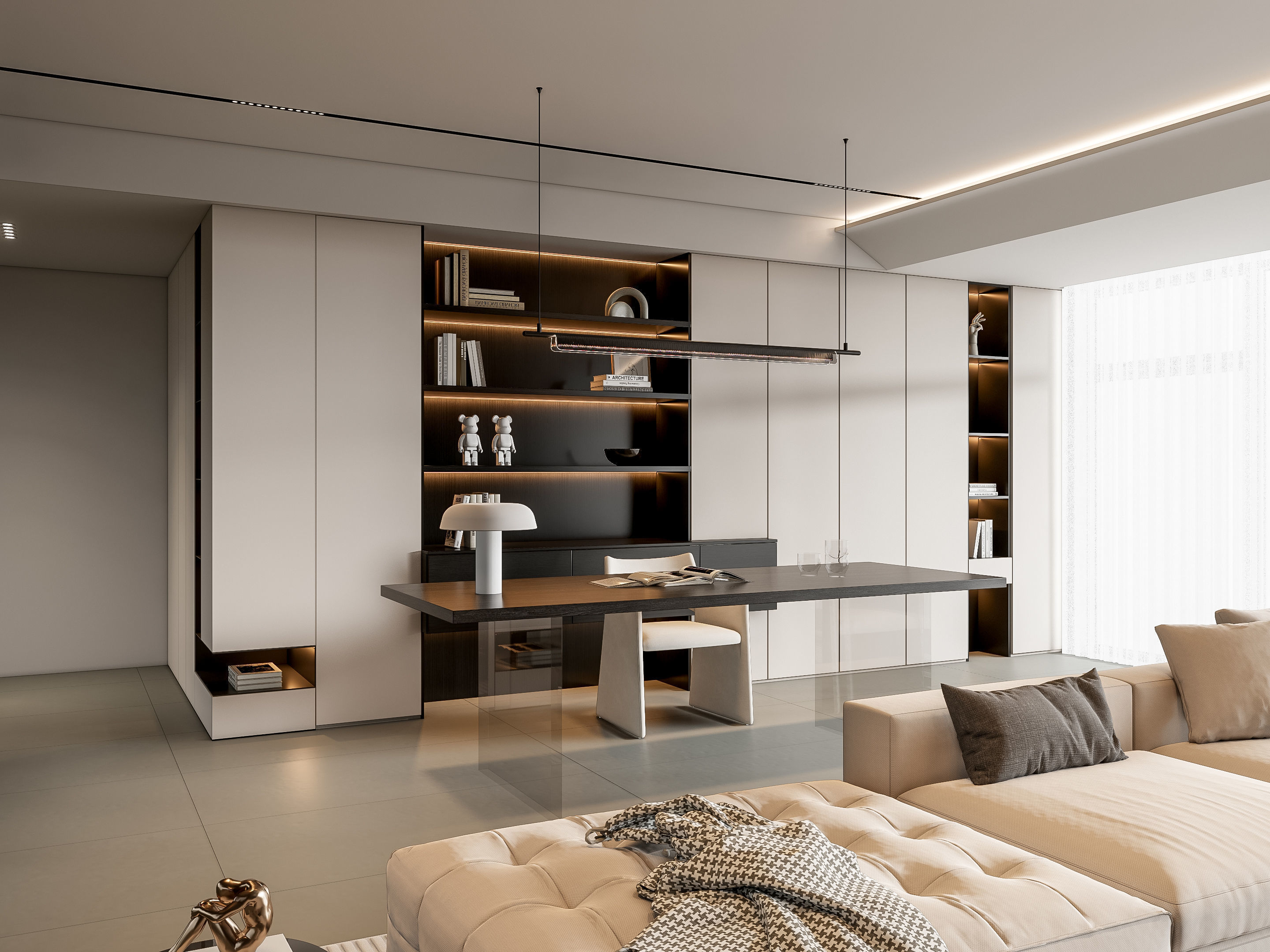 Living room 64 3D model_2