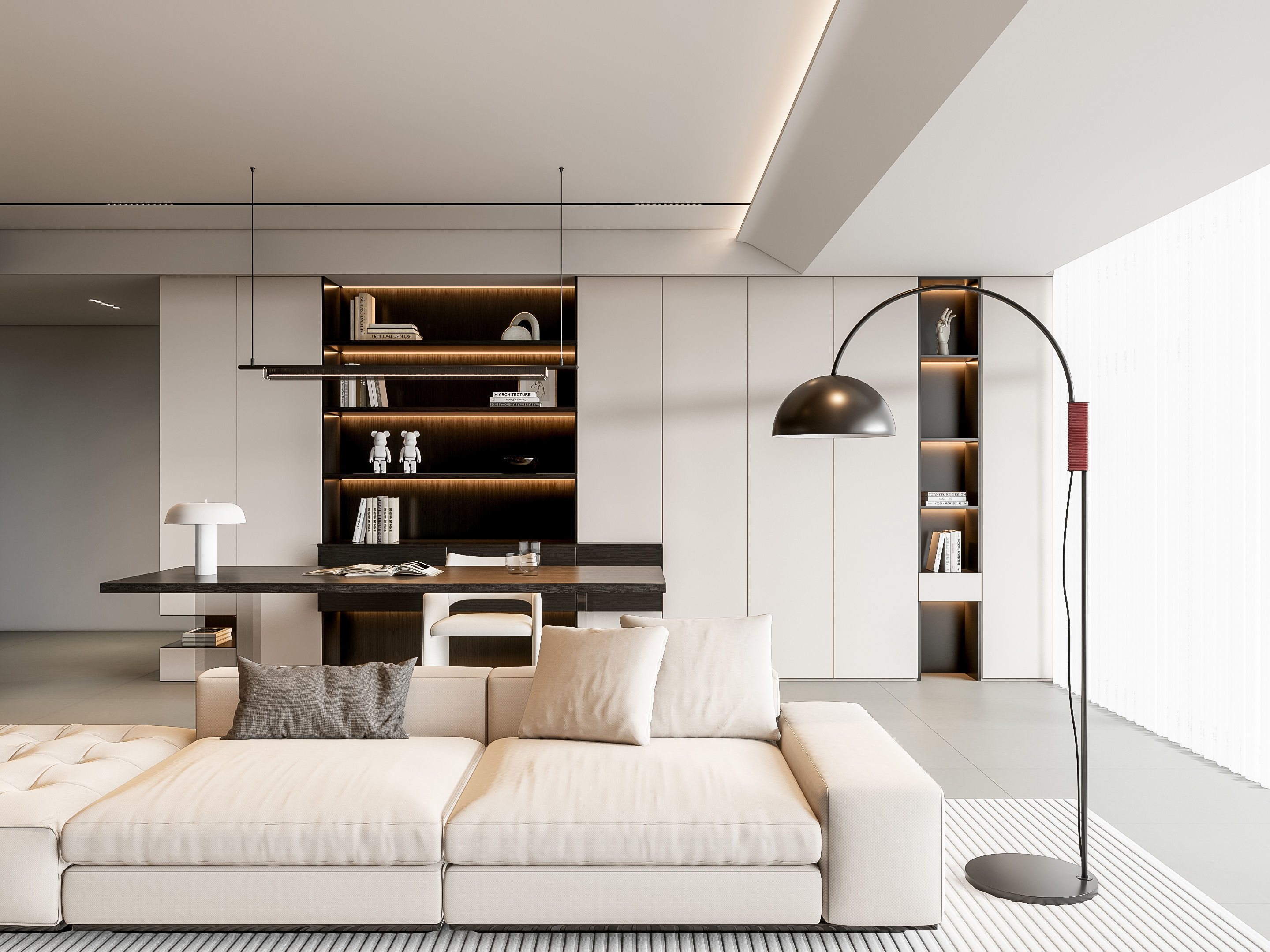 Living room 64 3D model_4