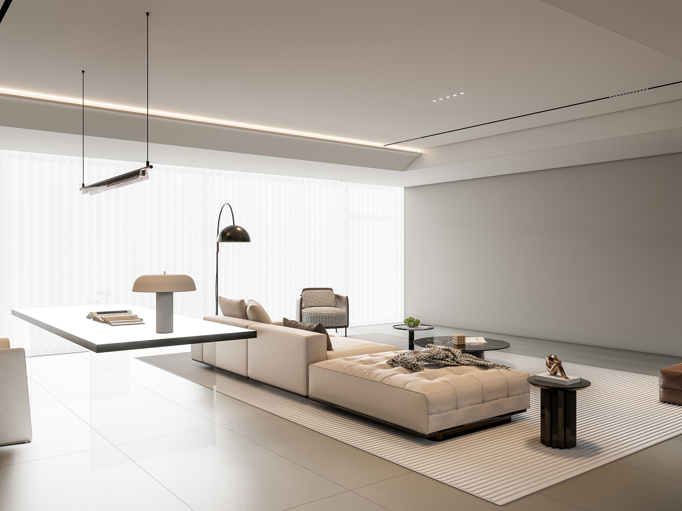 Living room 64 3D model_12
