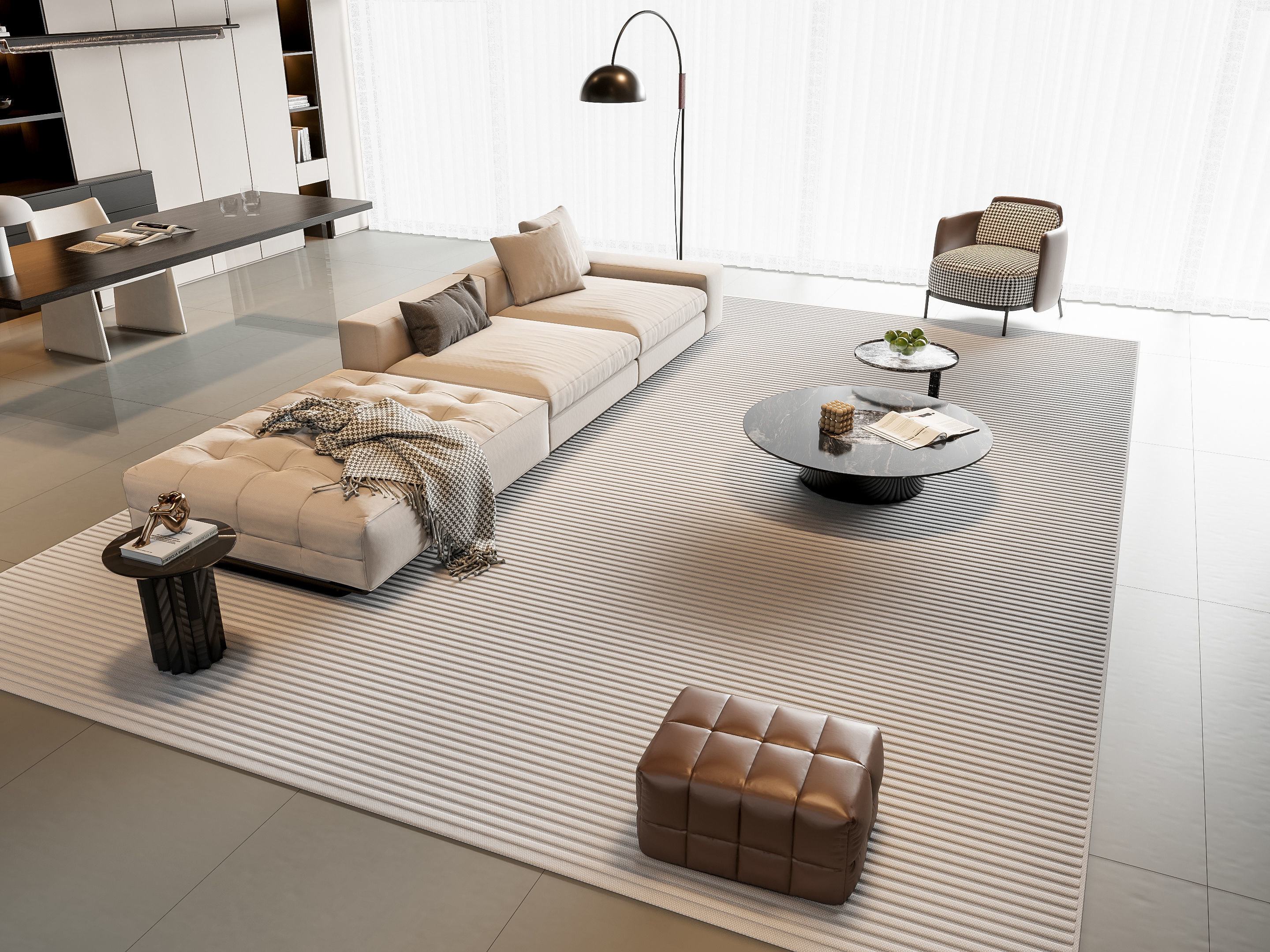 Living room 64 3D model_9