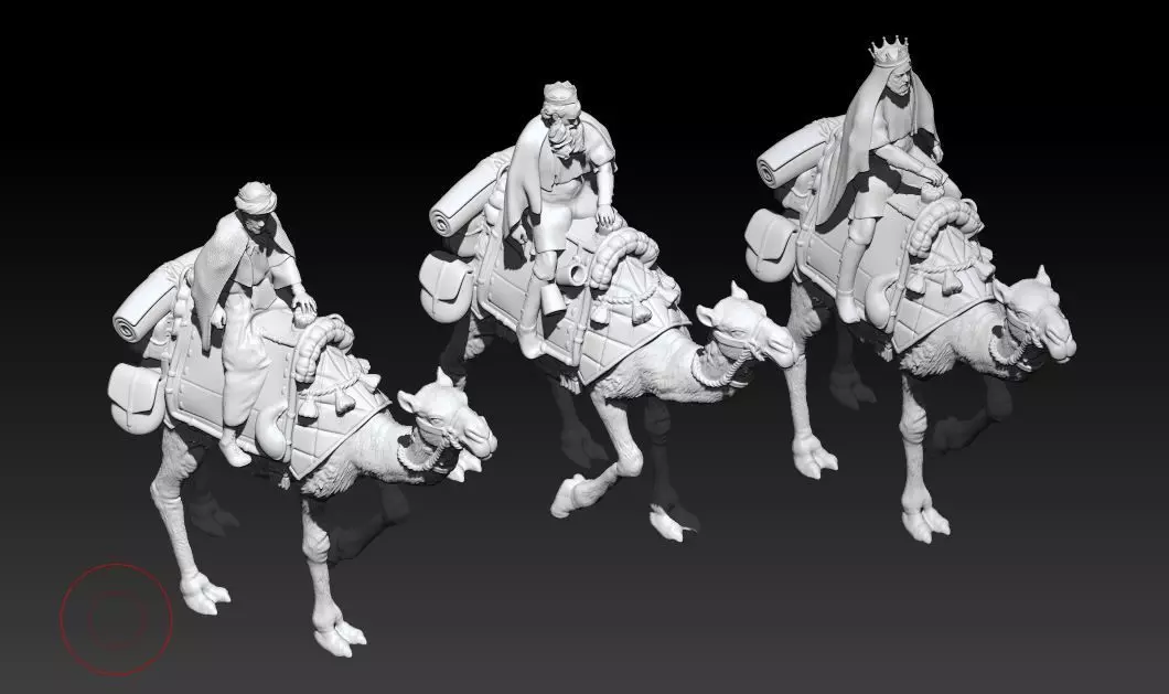 wise kings version 2 3D print model_0