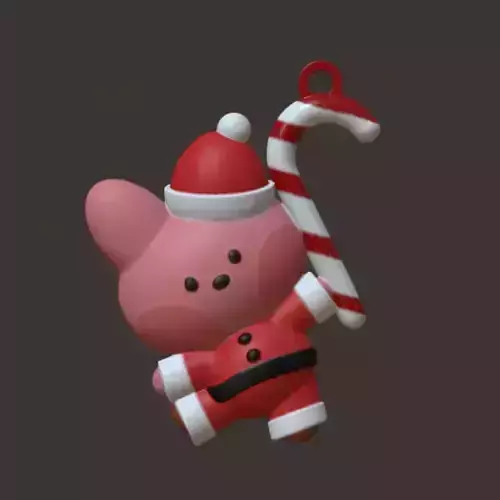 BT21 Christmas Tree Ornament - Candy Cane Cooky 3D print model