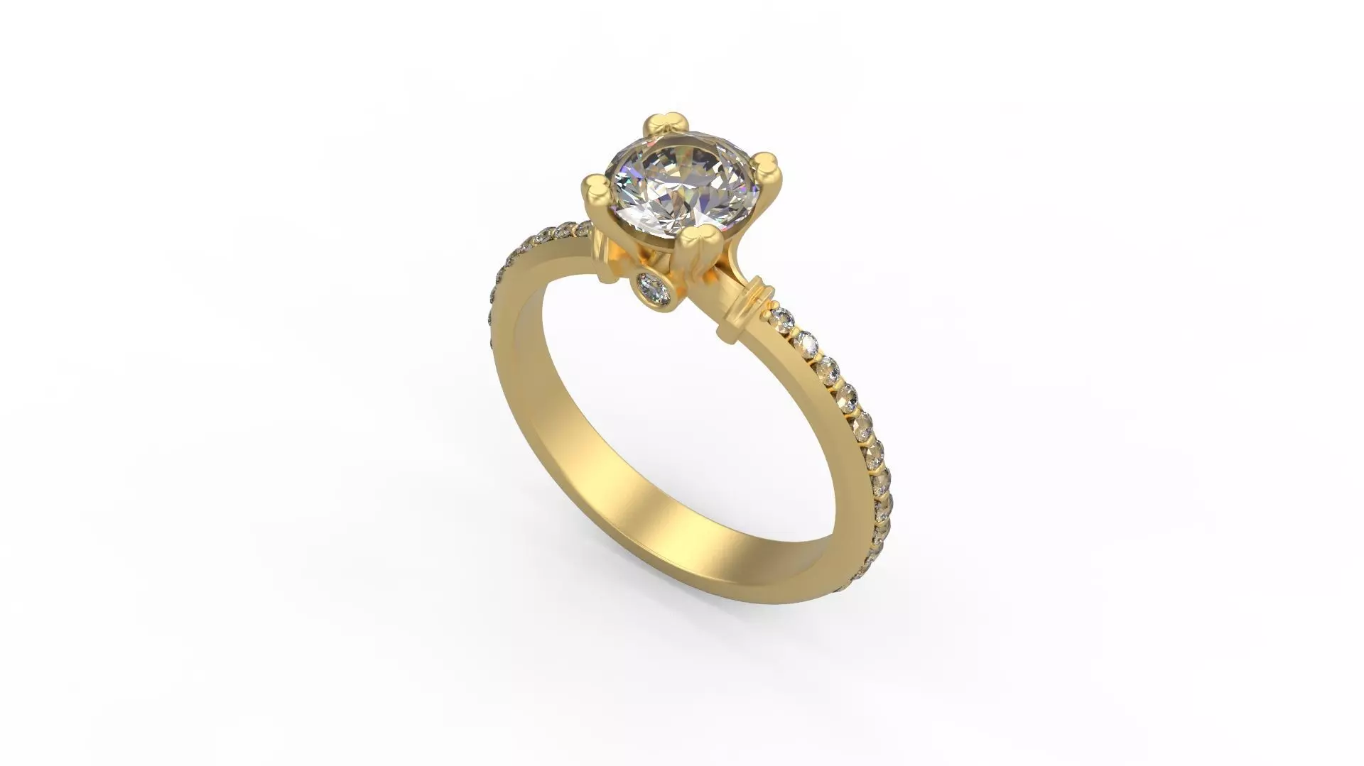 Woman Solitaire 375 3D print model