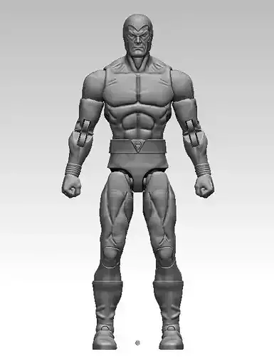 The Phantom - ARTICULATED POSEABLE ACTION FIGURE 120mm 3D print model