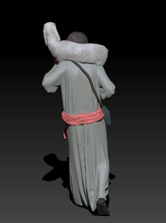 young shepherd 3D print model_2