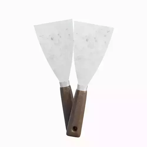 Industrial Spatula 03  Low-poly 3D model