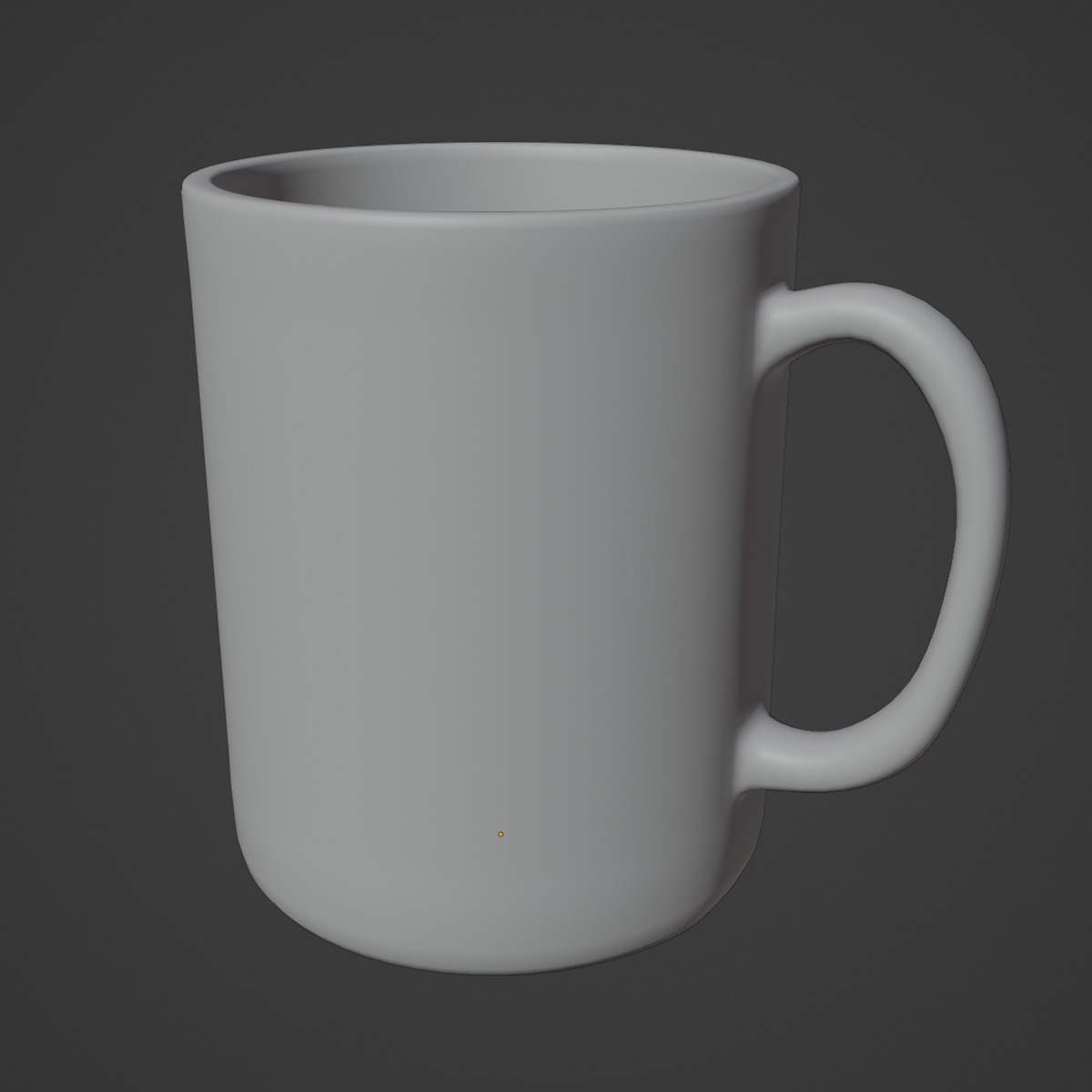 Coffee Cup 03 Low-poly 3D model_8