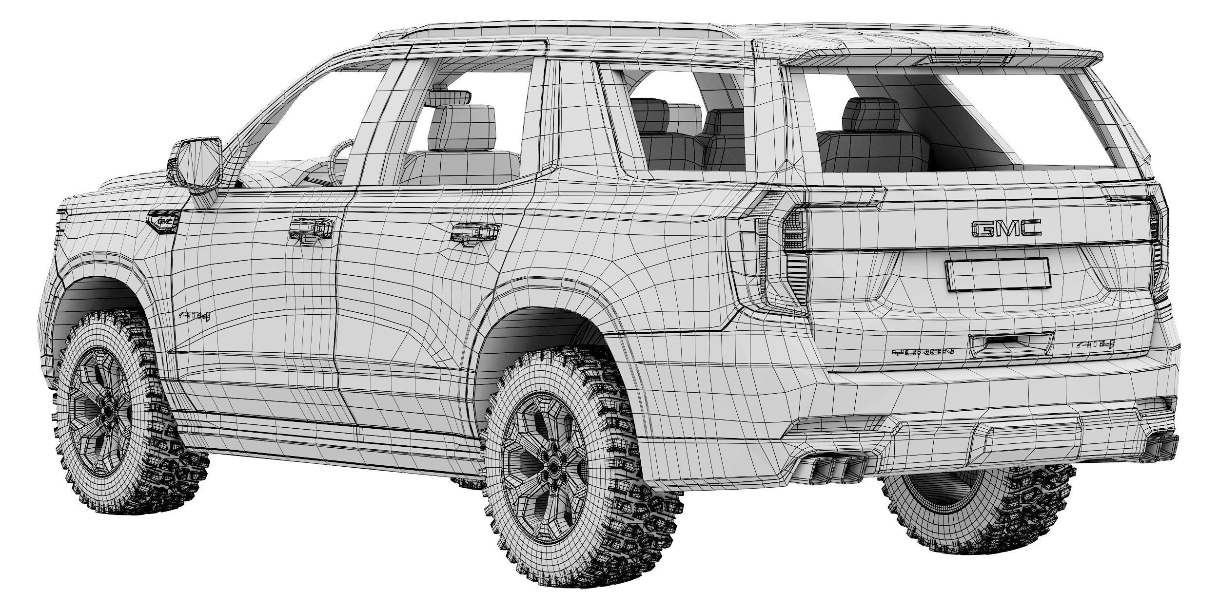 GMC Yukon AT4 2025 3D model_15