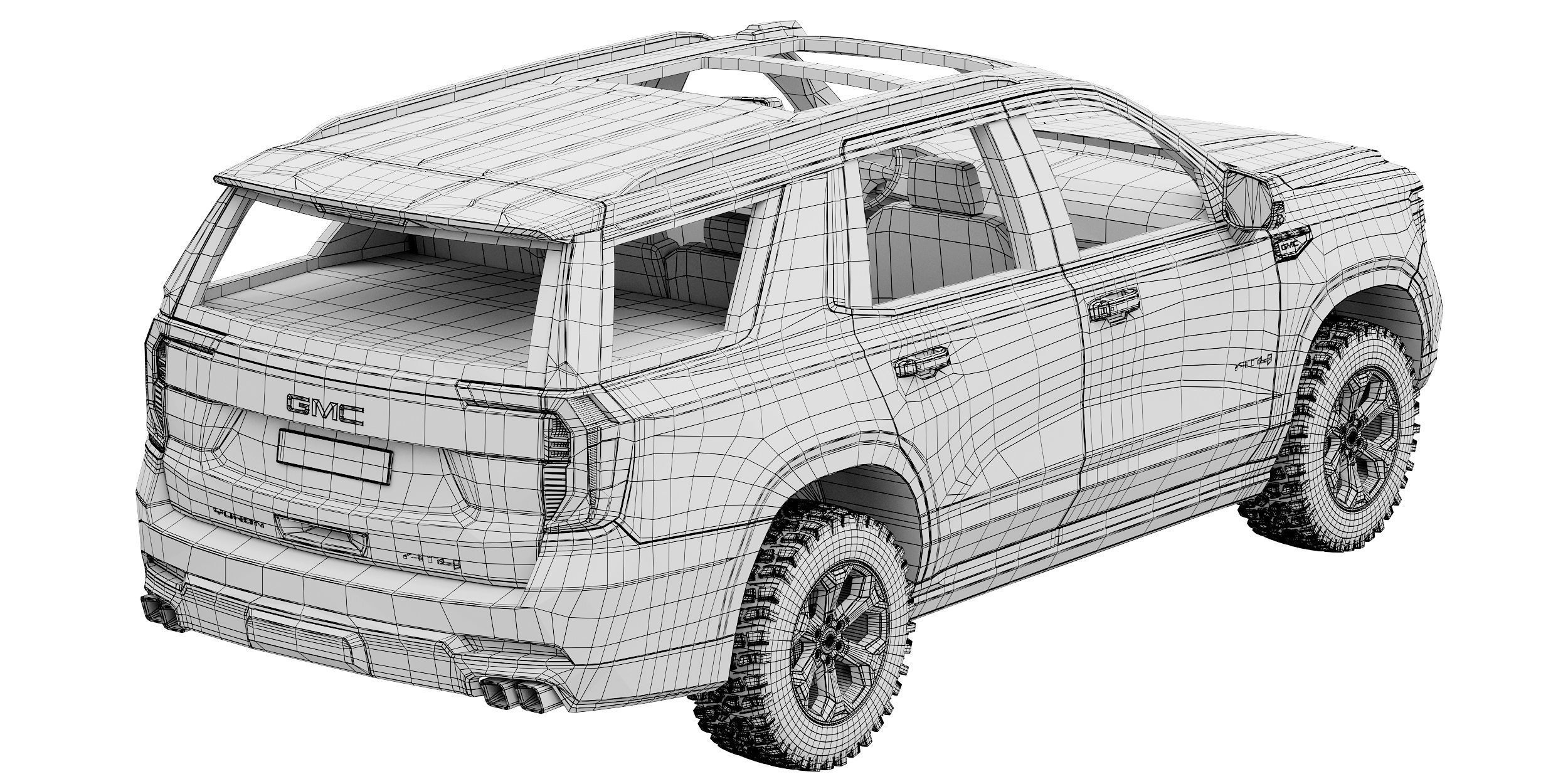 GMC Yukon AT4 2025 3D model_17