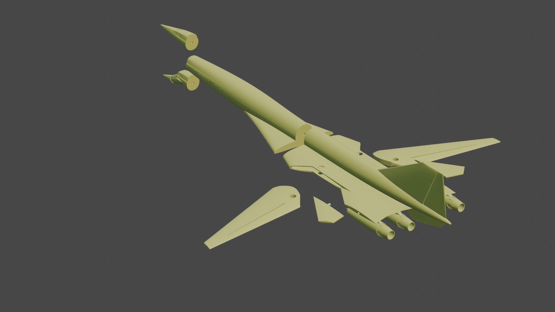 boing2707 3D print model_12