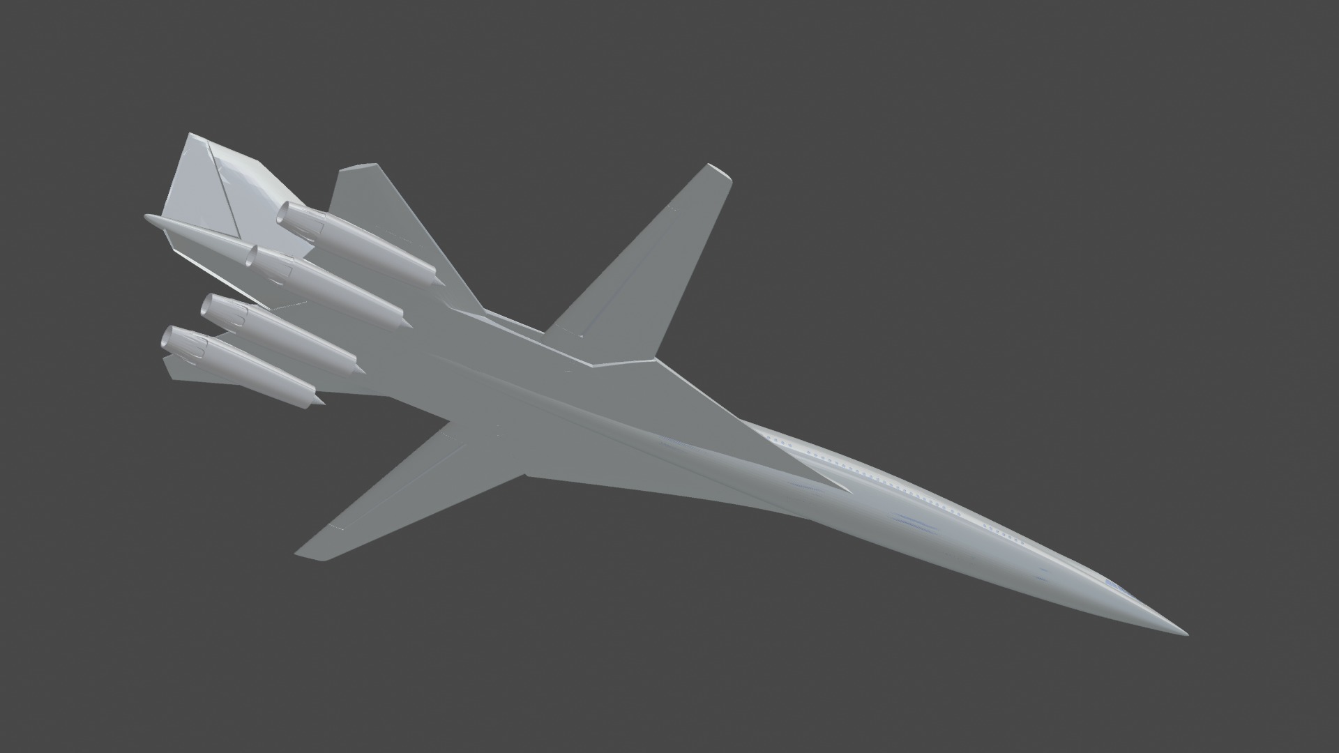 boing2707 3D print model_5