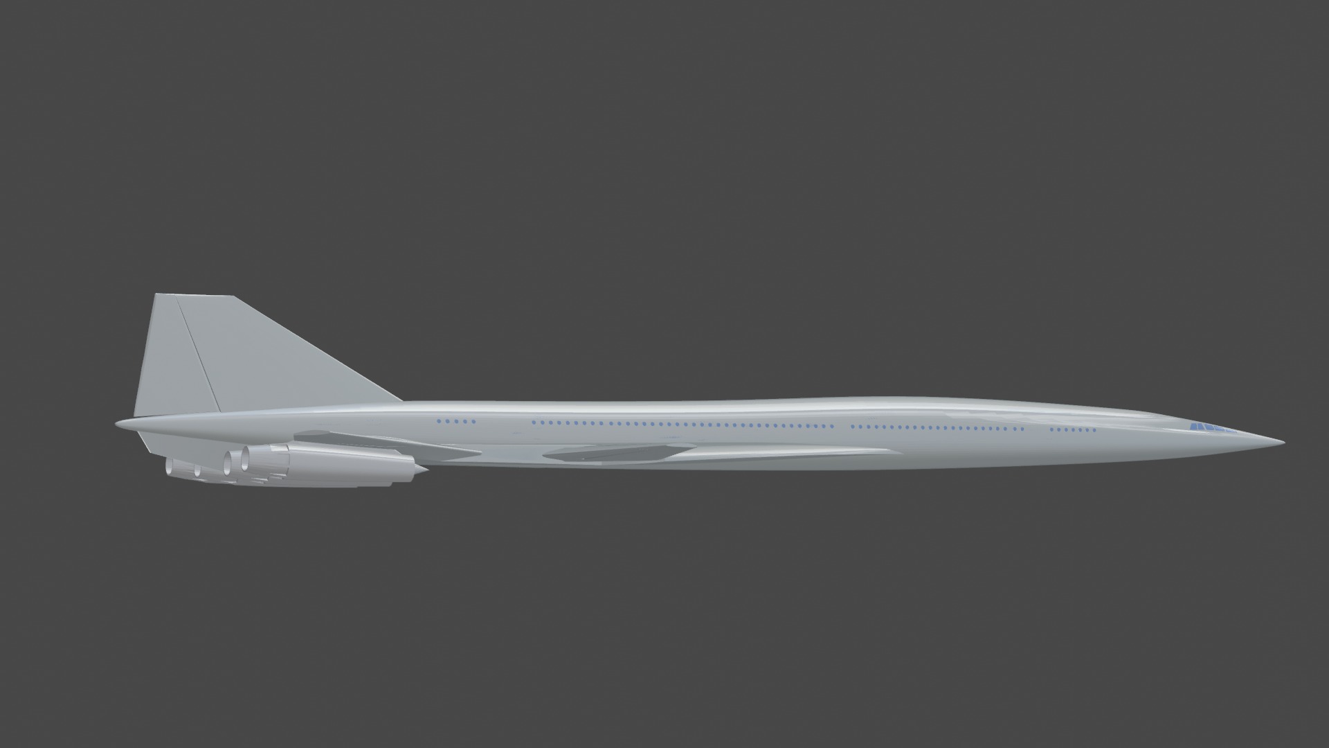 boing2707 3D print model_4