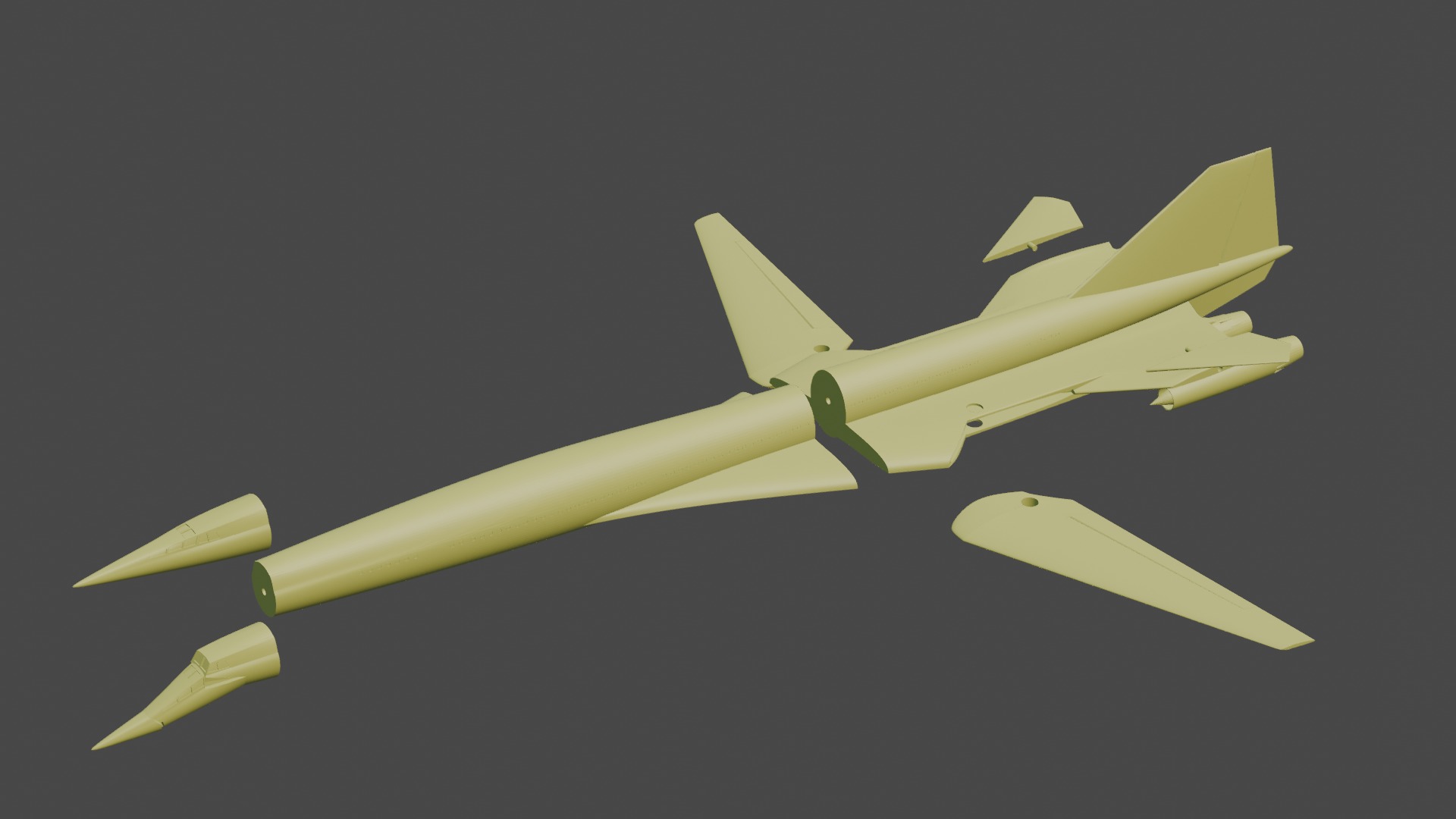 boing2707 3D print model_11