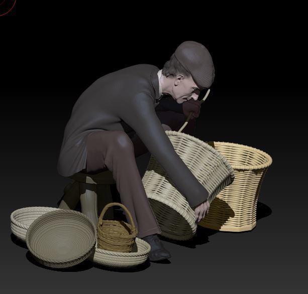 basket maker 3D print model_1