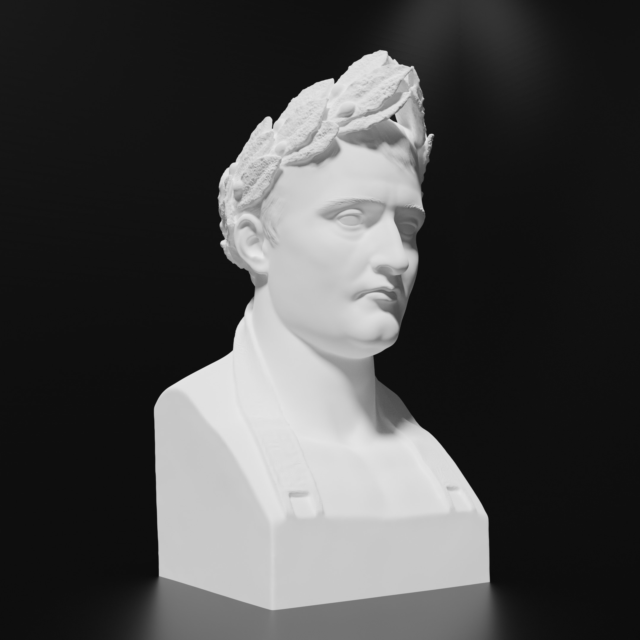 Napoleon Bonaparte Bust Highres for 3D Printing 3D print model_2