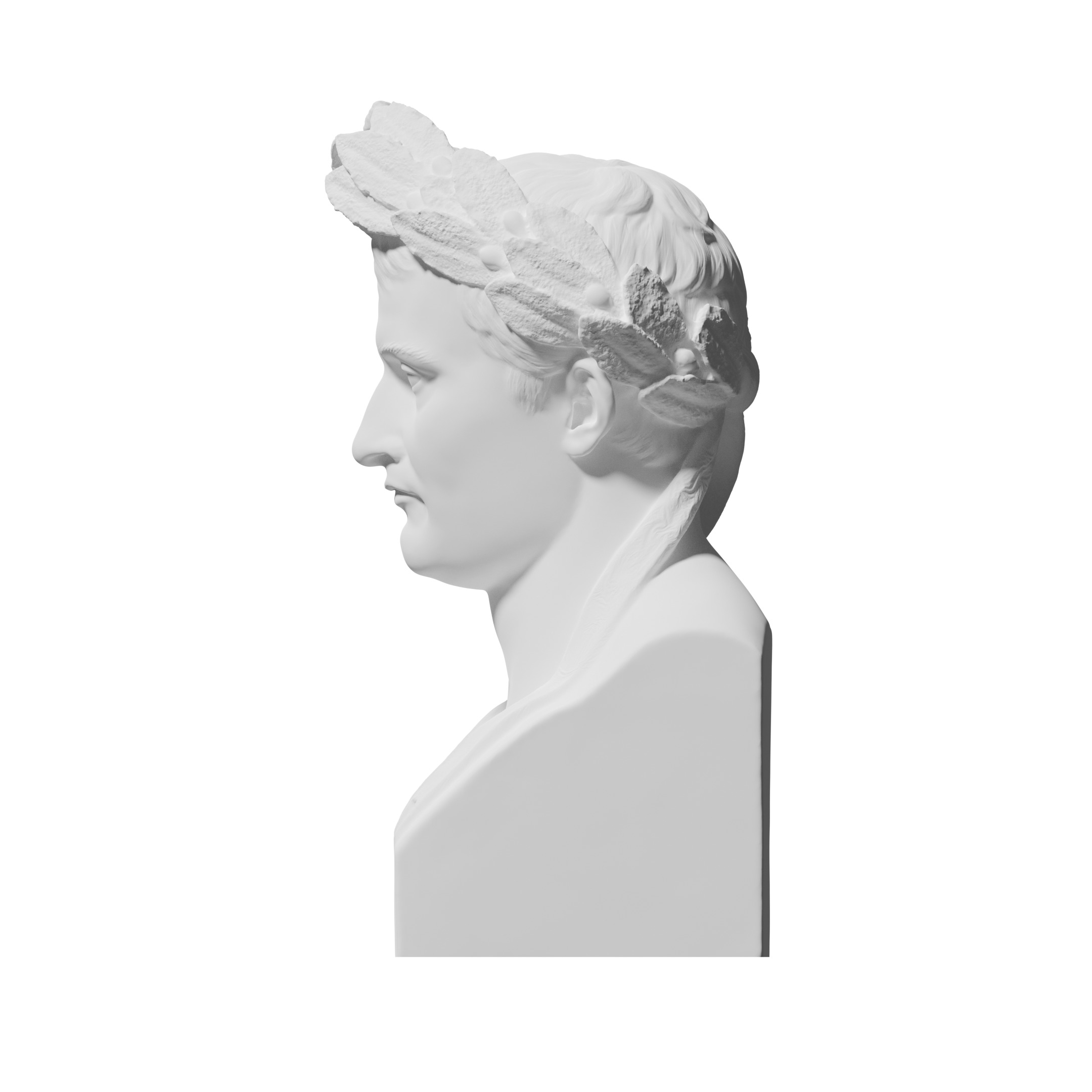 Napoleon Bonaparte Bust Highres for 3D Printing 3D print model_4