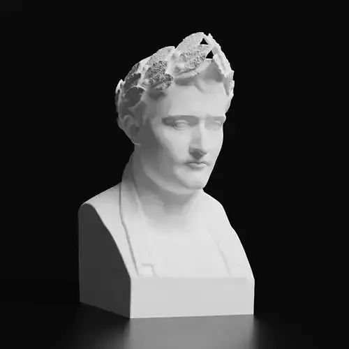 Napoleon Bonaparte Bust Highres for 3D Printing 3D print model