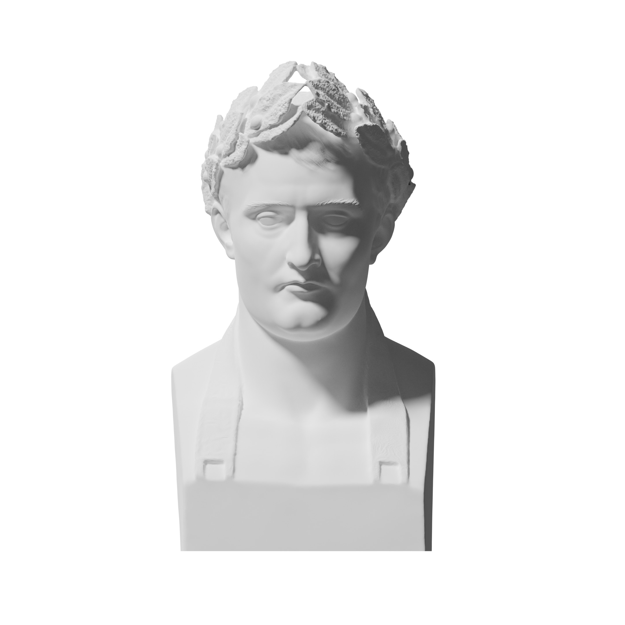 Napoleon Bonaparte Bust Highres for 3D Printing 3D print model_3