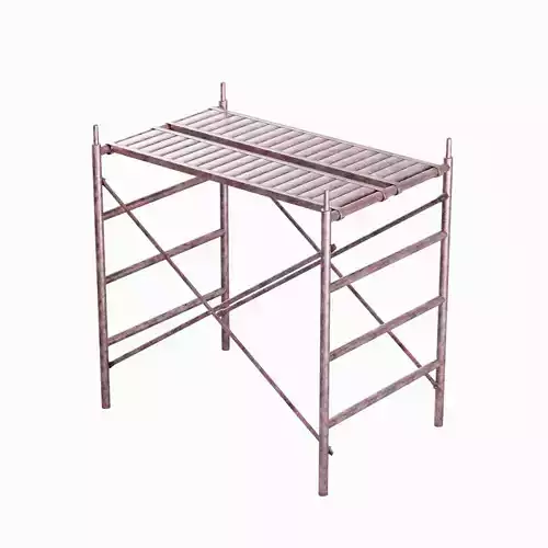 Metal Scaffolding Construction 03