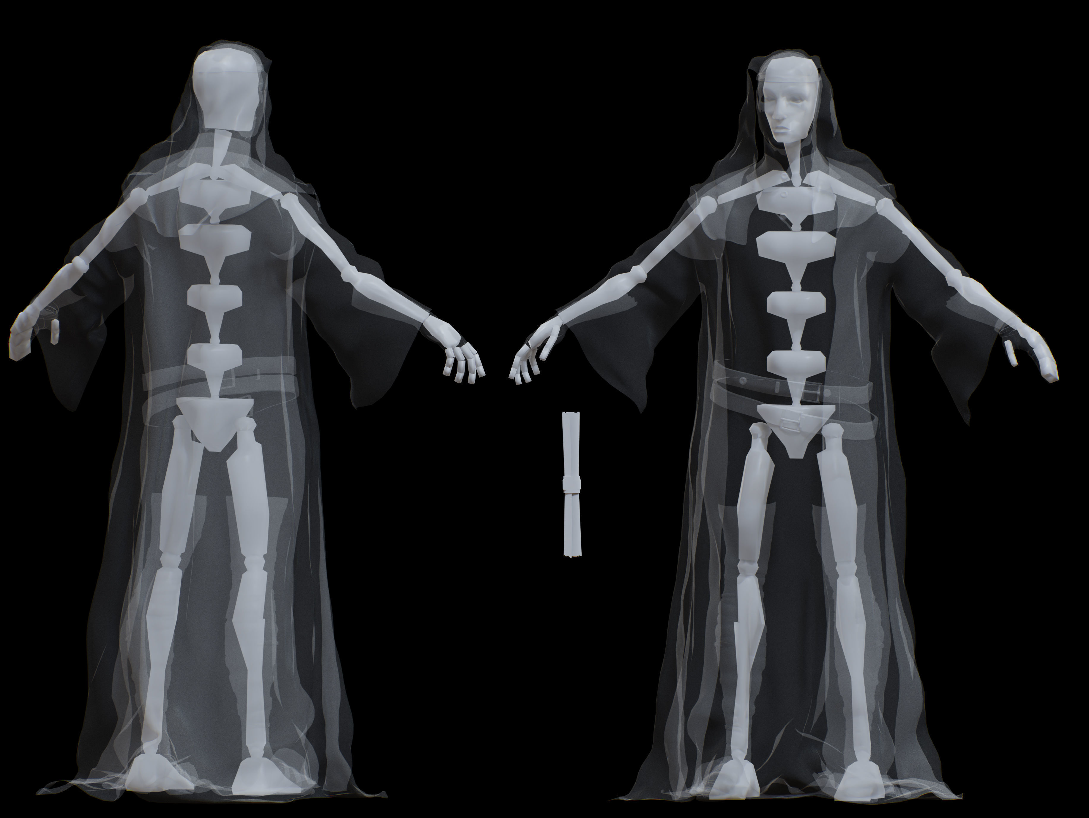 King Baldwin IV Low-poly 3D model_14