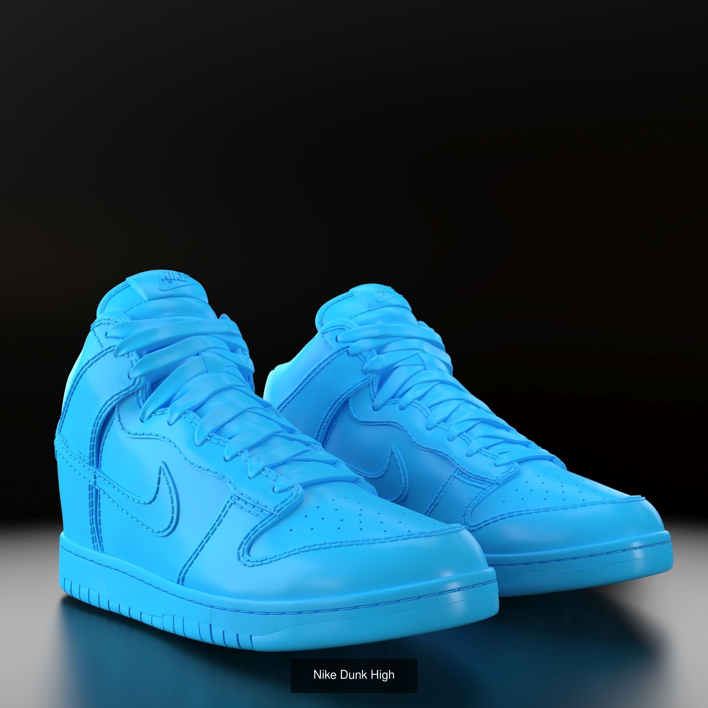  jordan airmax dior balenciaga 3d printing  3D Model Collection_7
