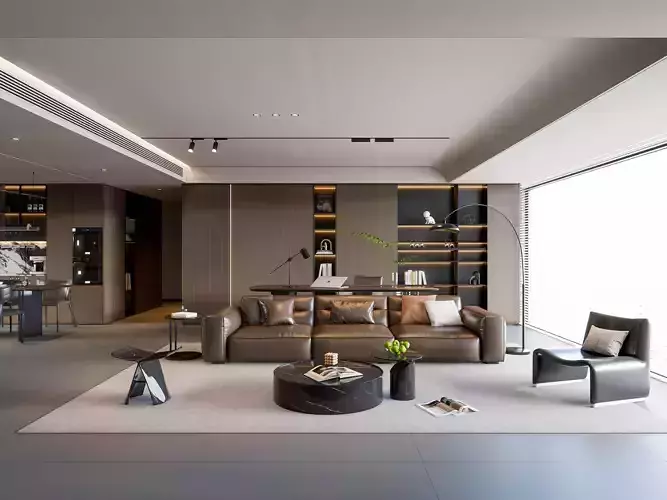Living room 66 3D model