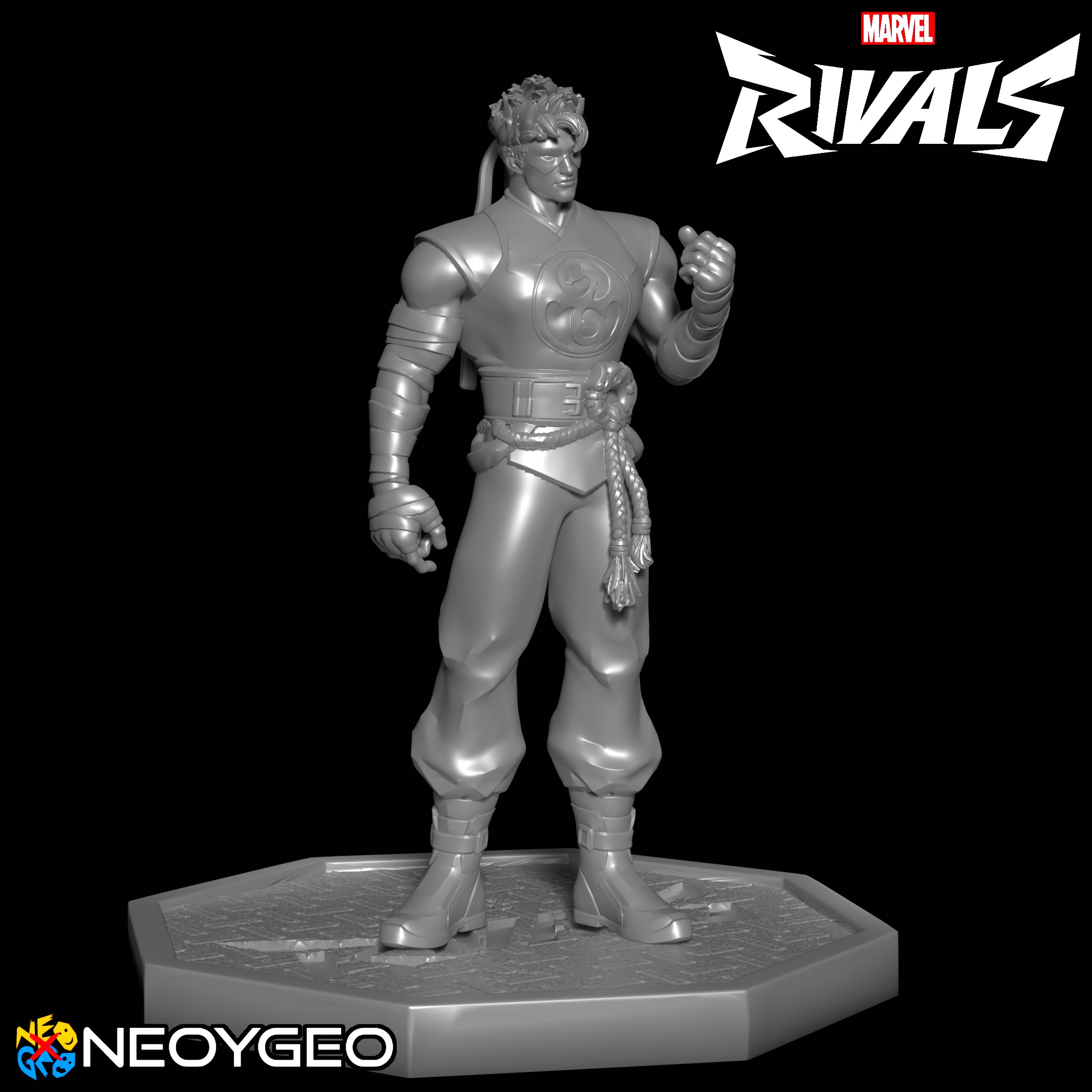 IRON FIST - MARVEL RIVALS 3D print model_3