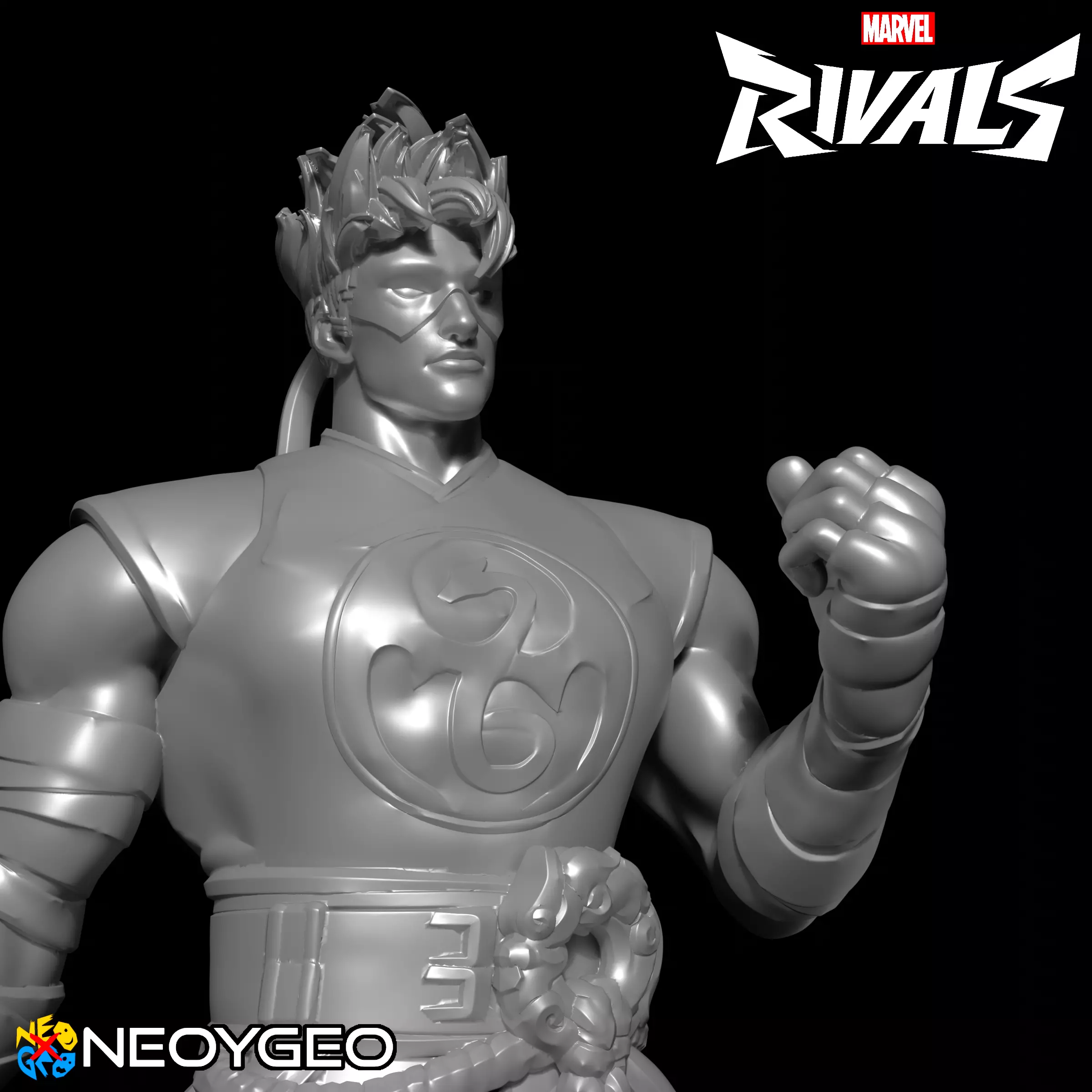 IRON FIST - MARVEL RIVALS 3D print model_0