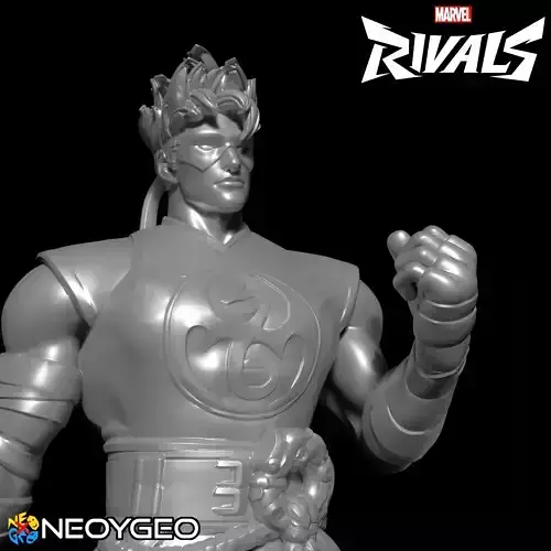 IRON FIST - MARVEL RIVALS 3D print model