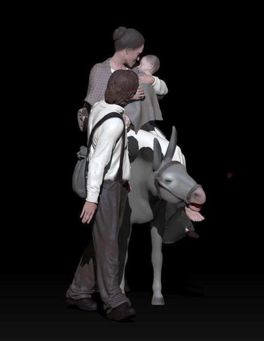 escape to somewhere 3D print model_3