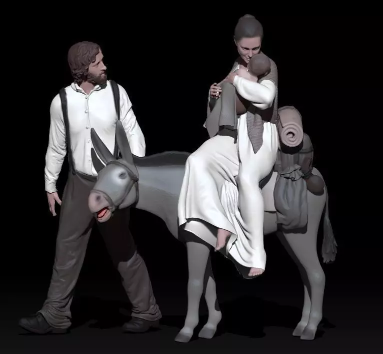 escape to somewhere 3D print model_0