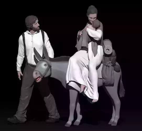 escape to somewhere 3D print model