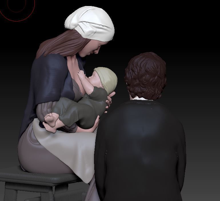 nativity p0 3D print model_4