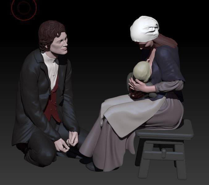 nativity p0 3D print model_3