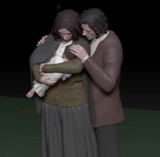 nativity p1 3D print model_3