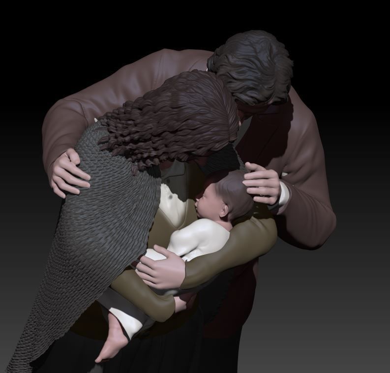 nativity p1 3D print model_5