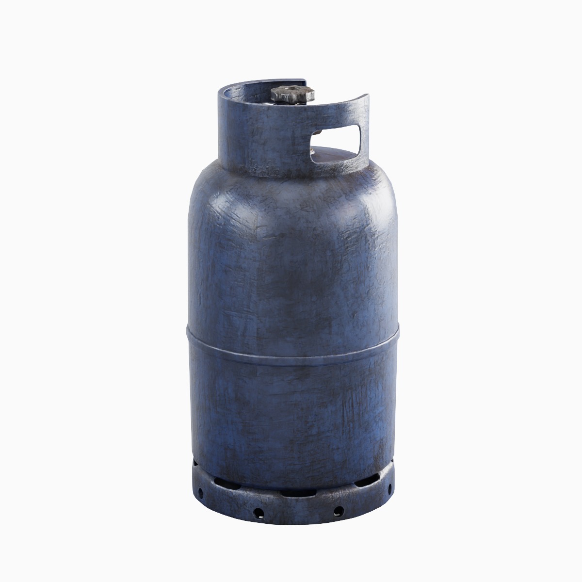 Dirty Gas Cylinder 02 3D model_2